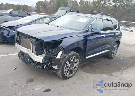 2021 Hyundai Santa Fe Calligraphy из США, поврежденный, VIN 5NMS5DAL6MH363435